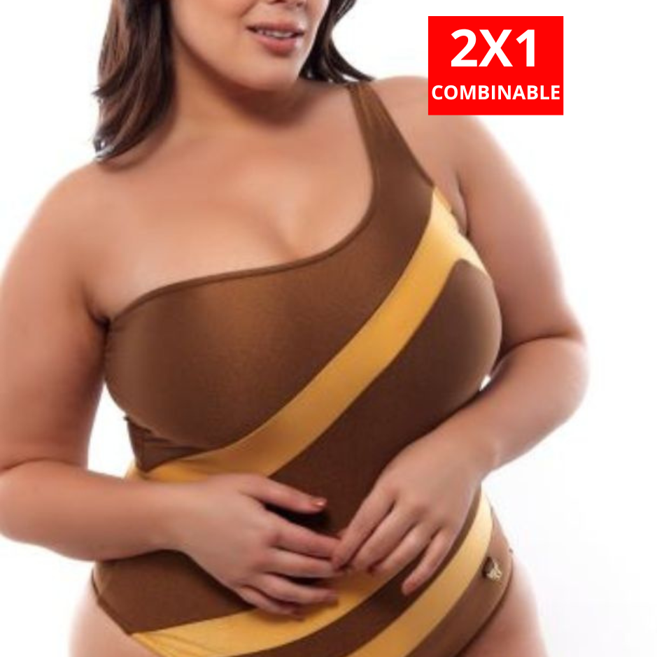 Art. 7030 Traje De Baño Entero DORADO SALE
